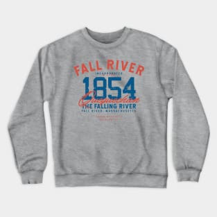 Fall River MA 1854 Quequechan Crewneck Sweatshirt